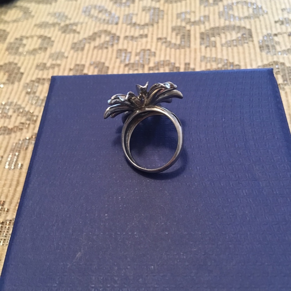 Daisy Silver Ring - image 2